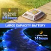 Etetale Solar Driveway Lights Outdoor 6 Pack, IP68 Waterproof Solar
