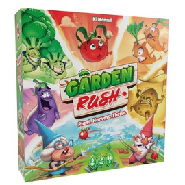 SPACE Cowboys | Garden Rush | Board Game | Ages 10+ | 2 Players | 30 Minutes Playing Time