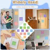 600 Sheets Sticky Notes Set, 76 x 76 mm, Transparent