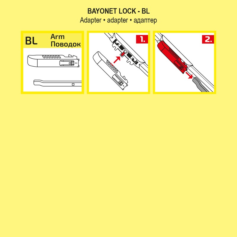 HEYNER® Windscreen Wiper Set Suitable for Renault Clio III BR0/1,