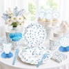 Xynic Baby Sprinkle Decorations Tableware Set Serves 25 Guests