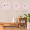 ArogGeld Wood Clock Who Cares I'm Retired Wooden Decorative Wall