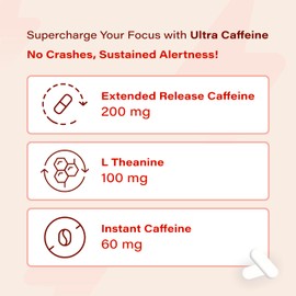 BareLabs BareLabs Ultra Caffeine 30 and Ultra Turmeric Supplement Bundle - Extended Release Caffeine with L theaine and High Absorption Turmeric