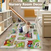 Capslpad Kids Rug Educational Play Rug 5.2'x3.3' Traffic Road Kids