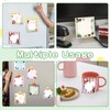 ZCPTZ 9 Pcs Cute Dachshund Notepads 3" x 3" Self-adhesive