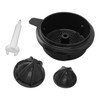 Juicer Orange Press Strainer Basket with Press Cone ABS Plastic