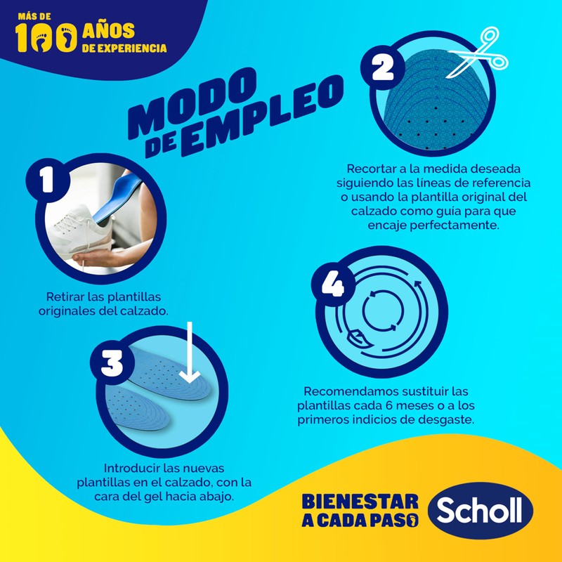 Scholl GelActiv Sport Insoles, orange