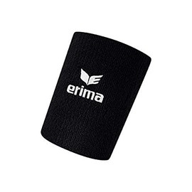 Erima Unisex Absorbent Basic Sweatband, Black, One Size EU