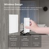 Wireless Zigbee Smart Button, 4-Way Remote Control Button Switch for