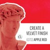 FolkArt, Apple Red Velvet Crush 2 Part Flocking Kit
