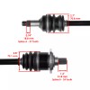 Caltric Front Left Complete CV Joint Axle for Arctic Cat