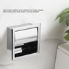 Mirror Surface Toilet Paper Holder Stainless Steel Paper Towel Rack