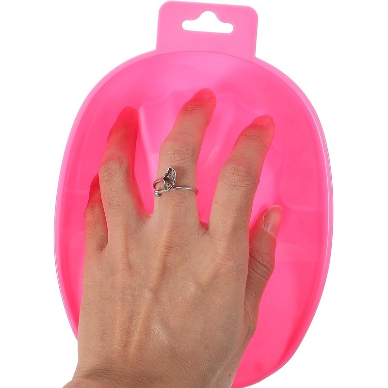 USHOBE Cuencos para Remojo de Uñas 2 Piezas Plástico para