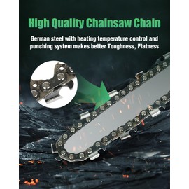 SCITOO Chainsaw Chain 20" Length for Husqvarna for 455 Rancher, for PP5020AV, for 372XP, for 359, for 70, for 55 Chain Drive Links 72 Chain Pitch 3/8" / 0.375 Inch Low Profile