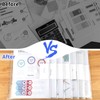 Pack of 14 A4 Document Wallets - Transparent Document Folder