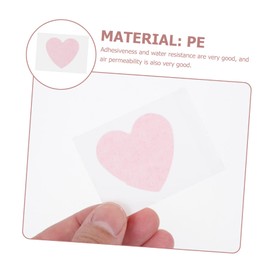 FOMIYES 2sets Elastic Comfortable Waterproof Heart-shaped Stickers Compact Patches Perfect for Travel 50pcs*2
