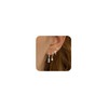 ALEXCRAFT Earrings Studs 925 Post 4 Pairs Silver Earring For