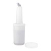 Restaurantware 1 qt Plastic Quick Pour Storage Container Bottle -