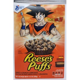 General Mills Limited Edition General Mills Reese’s Puffs Dragonball Z Cereal Trunks 11.5oz