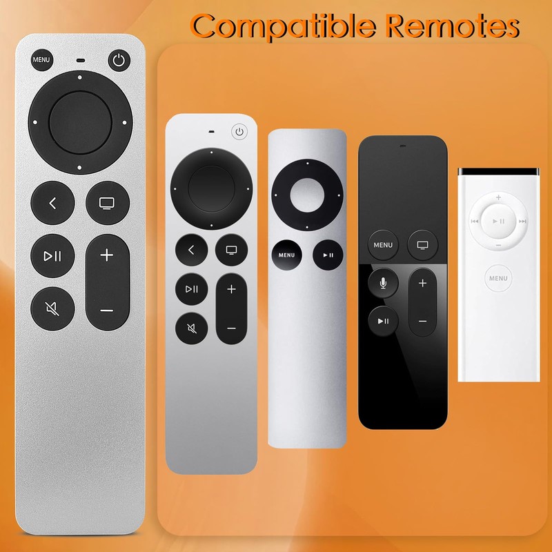 Replacement Remote Control for All Apple TVs: for Apple 4K/