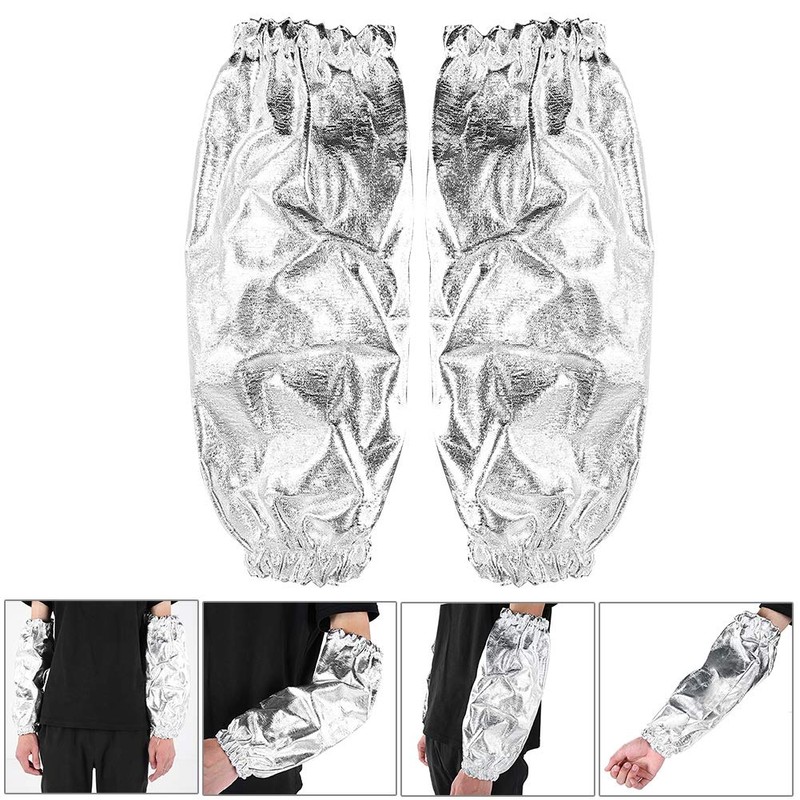 1000 Degree Heat Foil Fireproof Over Sleeve Aluminum Arm Guard