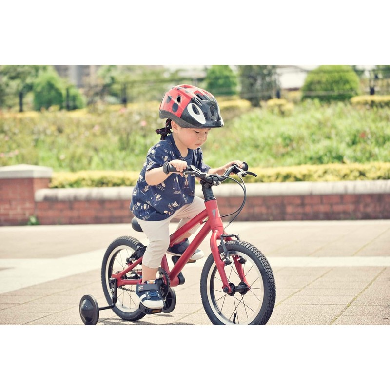 RITEWAY Auxiliary Wheels, Black, 18 Inches, For Kids Bikes, Compatible