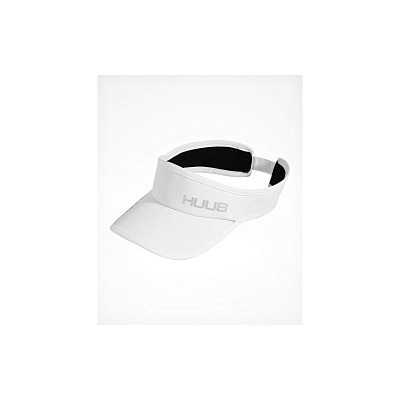 Running Visor White/Triathlon Running Visor/One Size/Fully Adjustable/Breathable Visor/Extra Extra Comfy