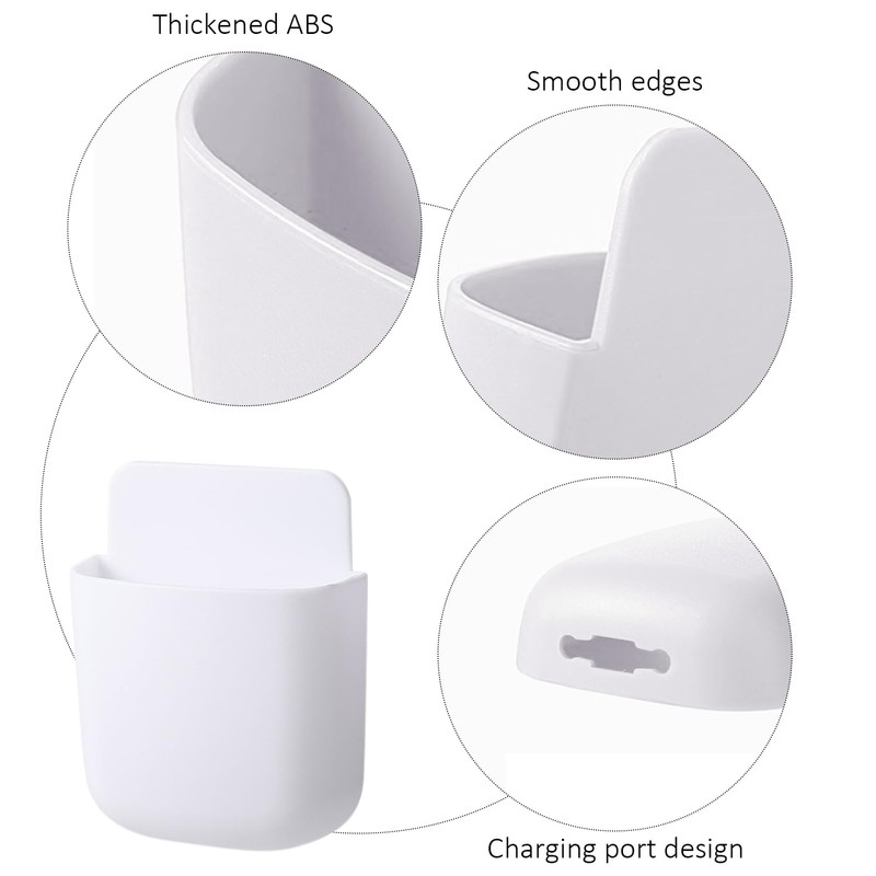 NYGGTYK 4 Pieces Remote Control Holder Storage Box, Wall Remote