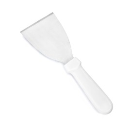 New Star Foodservice 38347 Plastic Handle Slant Edge Grill Scrapers, 4 by 8.5-Inch, White