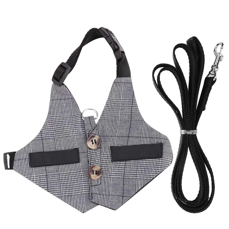 Rabbit Soft Breathable Harness with Lead, Pet Rabbit, Small Animal