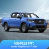 Nilight in Channel Rain Guards for Honda Ridgeline 2017 2018