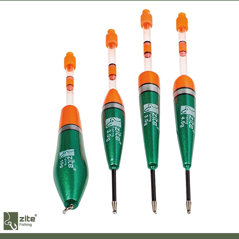 Zite Fishing Glow Stick Set - 10 Glow Stick Floats