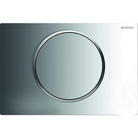 GEB Cover Plate SIGMA10 Chrome Gloss