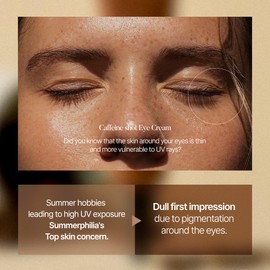 shaishaishai Caffeine Shot Collagen Eye Cream with Caffeine, Niacinamide, Collagen for Firming Under Eyes, Puffy Eye Bags, Fine Lines, Korean Skin Care, 1.05 oz