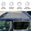 Sukemichi Sunshade for Ford Bronco,Mesh Sun Shade Bikini Top Cover