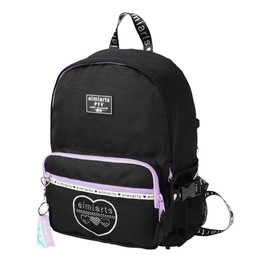 Arisana Rucksack, Backpack, For Kids, Girls, Excursions, Backpack, Bag, Pocket, Keychain Included, Black, Free size