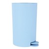 MSV Pedal bin Osaki 3l in Light Blue, Stainless-Steel, 3