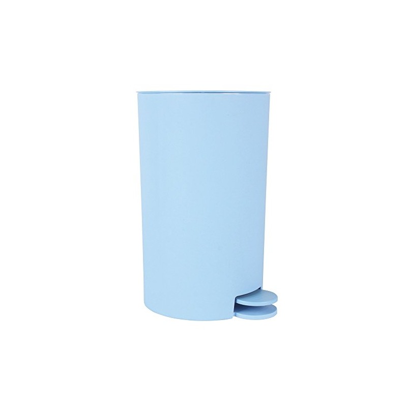 MSV Pedal bin Osaki 3l in Light Blue, Stainless-Steel, 3