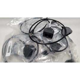 Dahszhi 10 Pcs Phone Jack Splitter for Landline Telephone RJ11 6P4C 2 Way Adapter,Phone