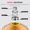 Non-Reactive Yo-Yo Alloy Aluminum Yo-Yo Ball with 3 Replacement Strings