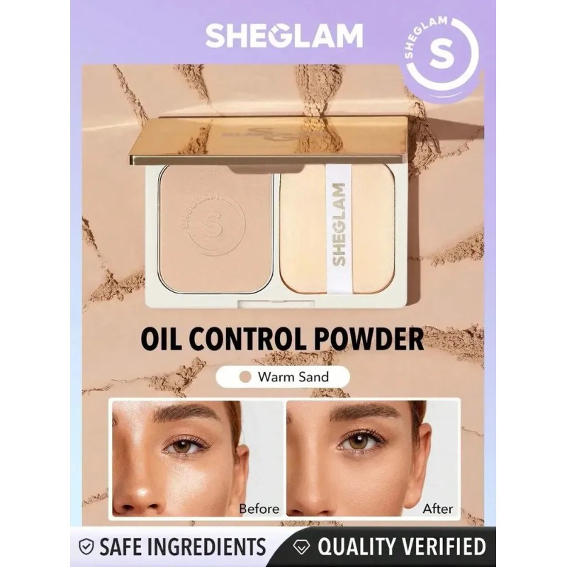 Sheglam Polvo Light Through Oil Control - Warm Sand