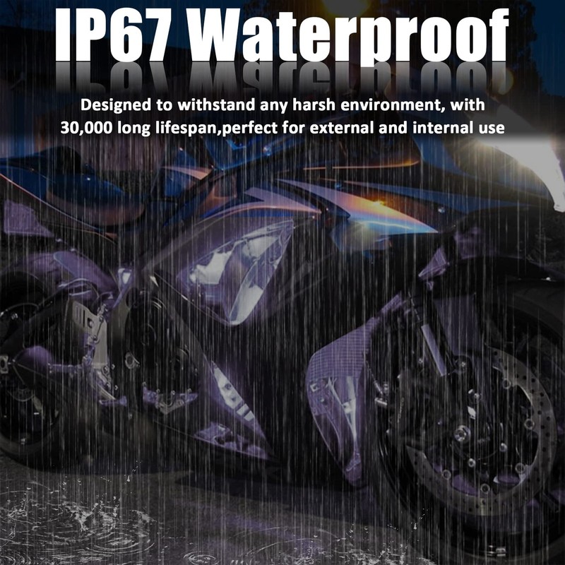 XT AUTO White 12v 15 Led 30cm Car Flexible Waterproof