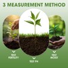 EBQOSK 3 in 1 Soil Tester, Moisture/PH/Fertility for Garden &