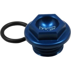 Works Connection Oil Fill Plug-Yamaha-Bl