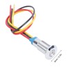 4 Sets PreWired Round LEDs Waterproof 2Color Signal Light Common
