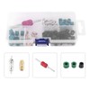 MUNEFE Air Condition Repair Kit, Air Conditioning Valve Core Kit,