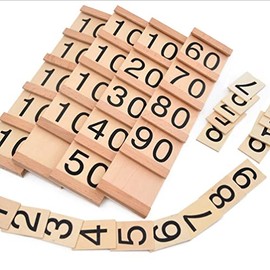 jojofuny Tablero Seguin Montessori Juguete De Barra De Cuentas De Color Ayudas para La Enseñanza De Matemáticas Material Montessori Primaria Matemátic