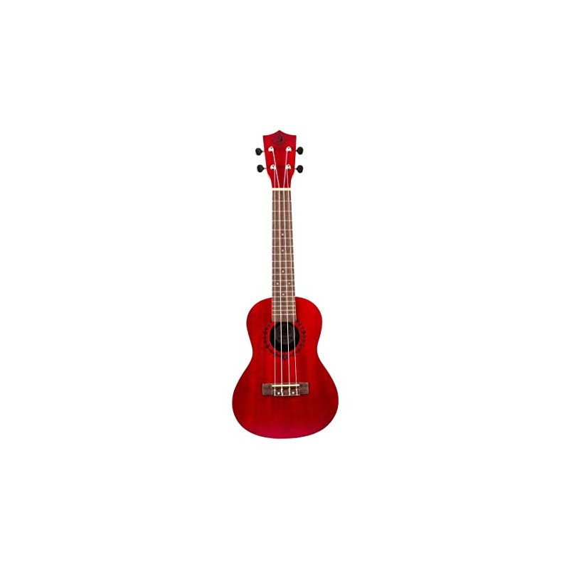Bumblebee Ukeleles BBBUC23 Ukelele, Red, One Size