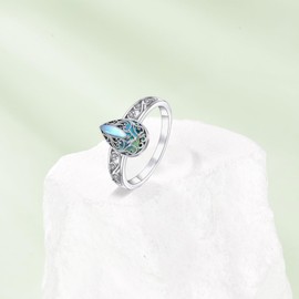 ONEFINITY Dragonfly Filigree Ring Sterling Silver Dragonfly Rings Gifts for Women Jewelry (8)