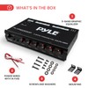 Pyle Parametric Equalizer with Subwoofer - 5 Volt RMS Pre-Amp
